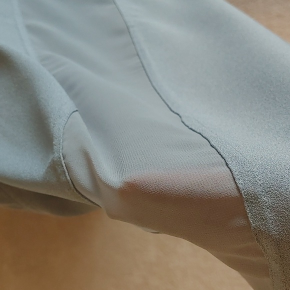 NWT Women's Oversize Boxy Chiffon Tunic With Sheer Panels Medium - Picture 7 of 11